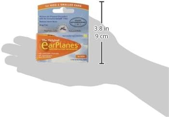 Earplanes Childrens Ear Plugs Disposable for Flight Sound Noise and Air Protection, 1 Pair...
